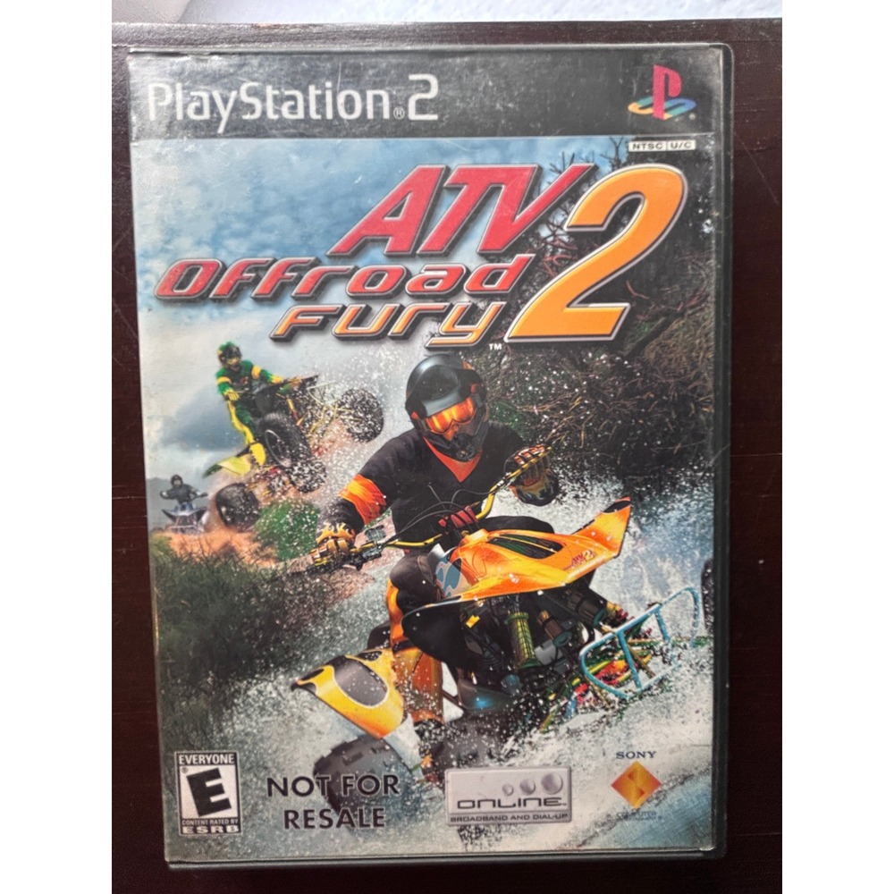 ATV Offroad Fury 2 PS2 Edition Sony PlayStation 2 Racing-Tested